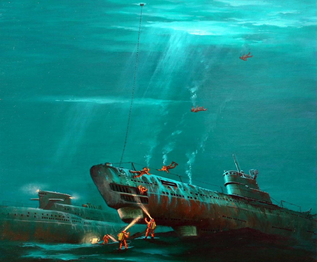 как всплыть на подводной лодке rust фото 94