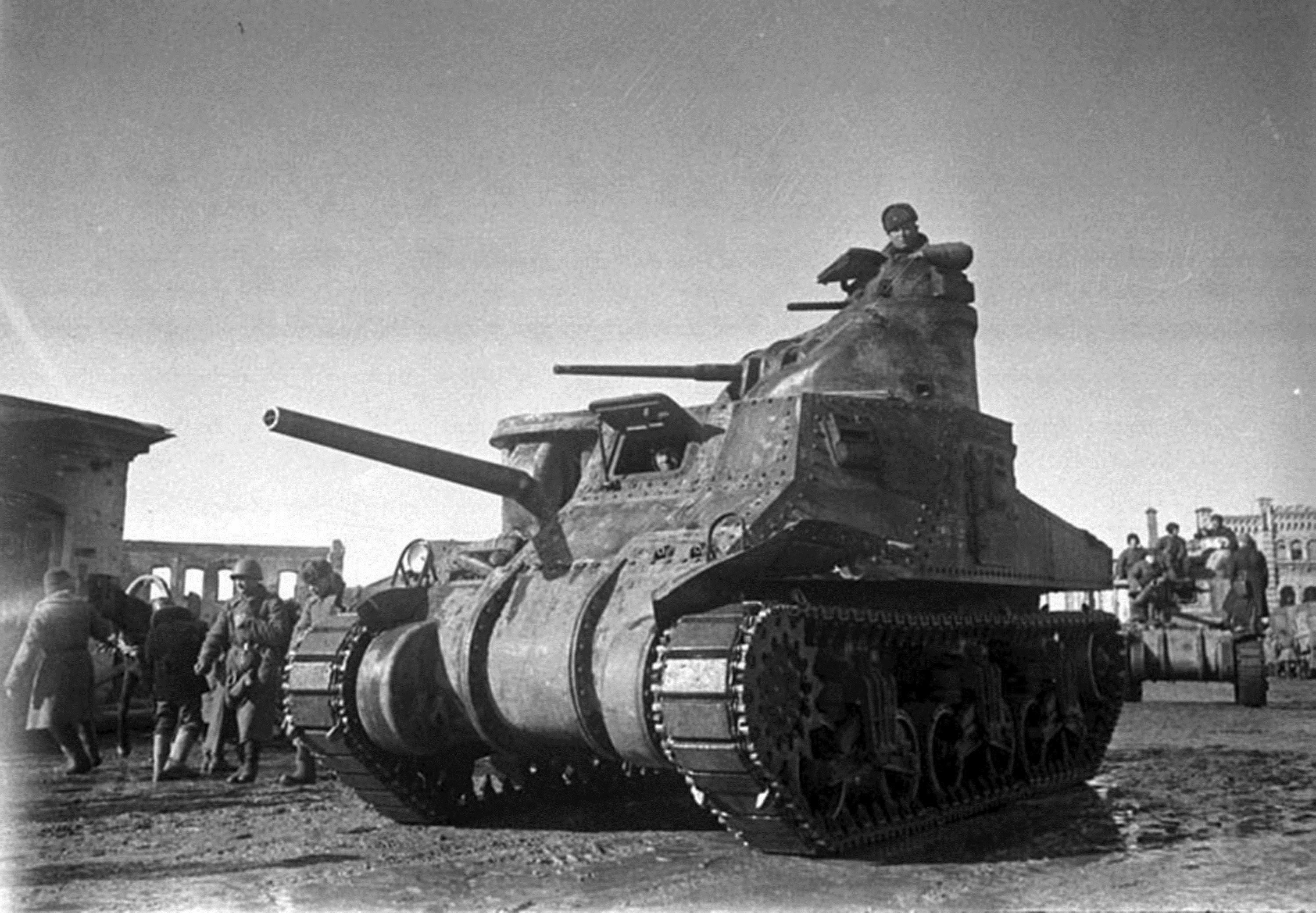 фото танка в годы войны
