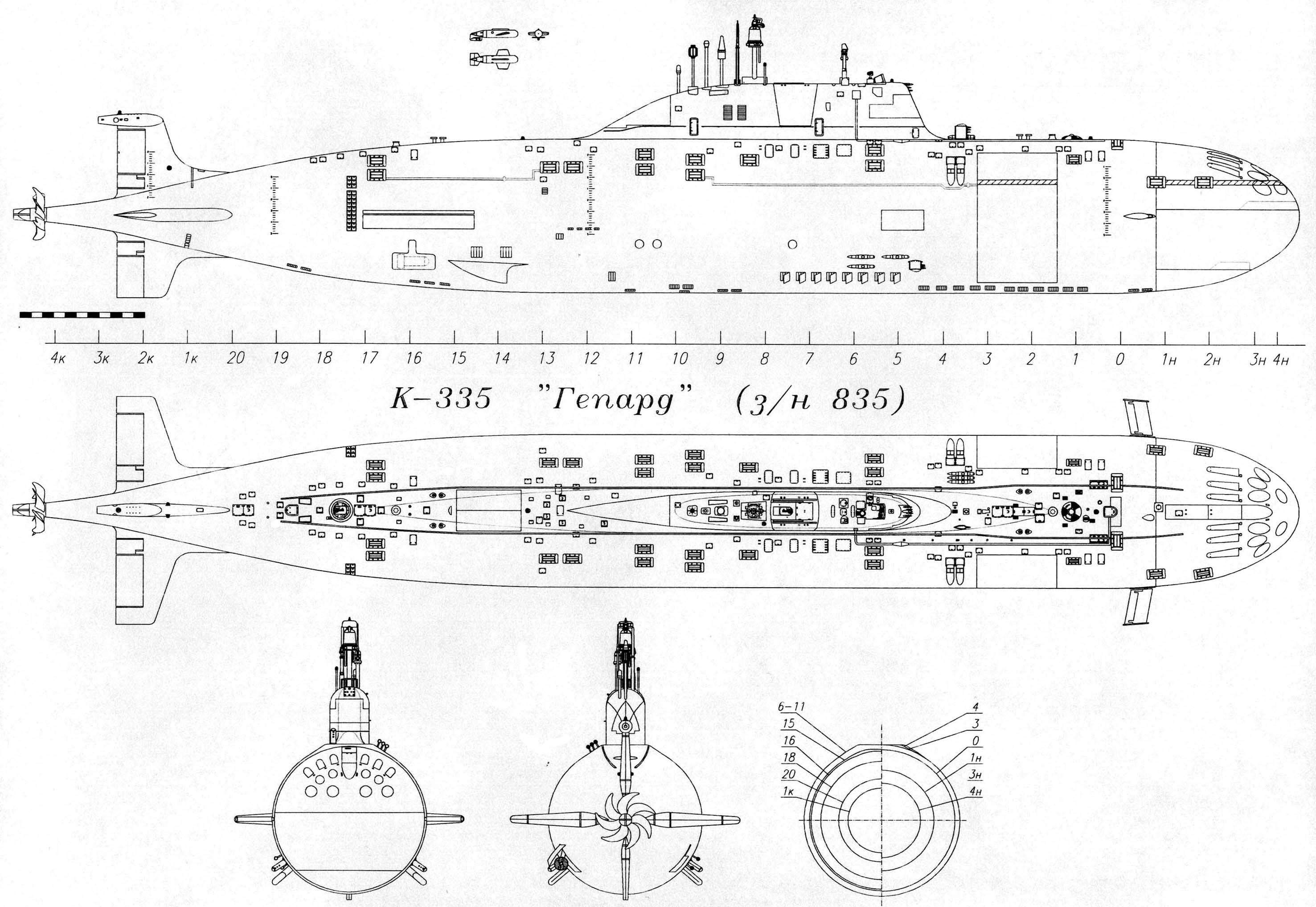 Проект 391б чертежи