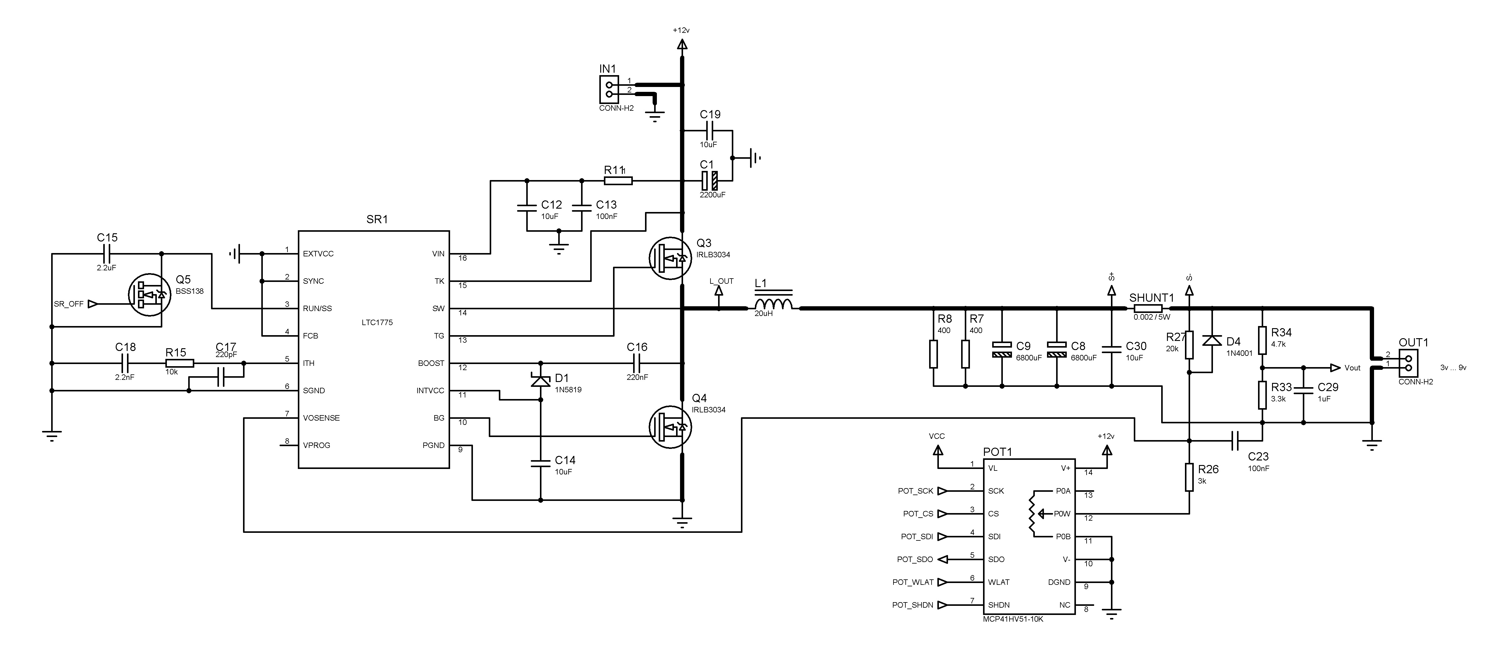 Mcp6022 i sn схема включения