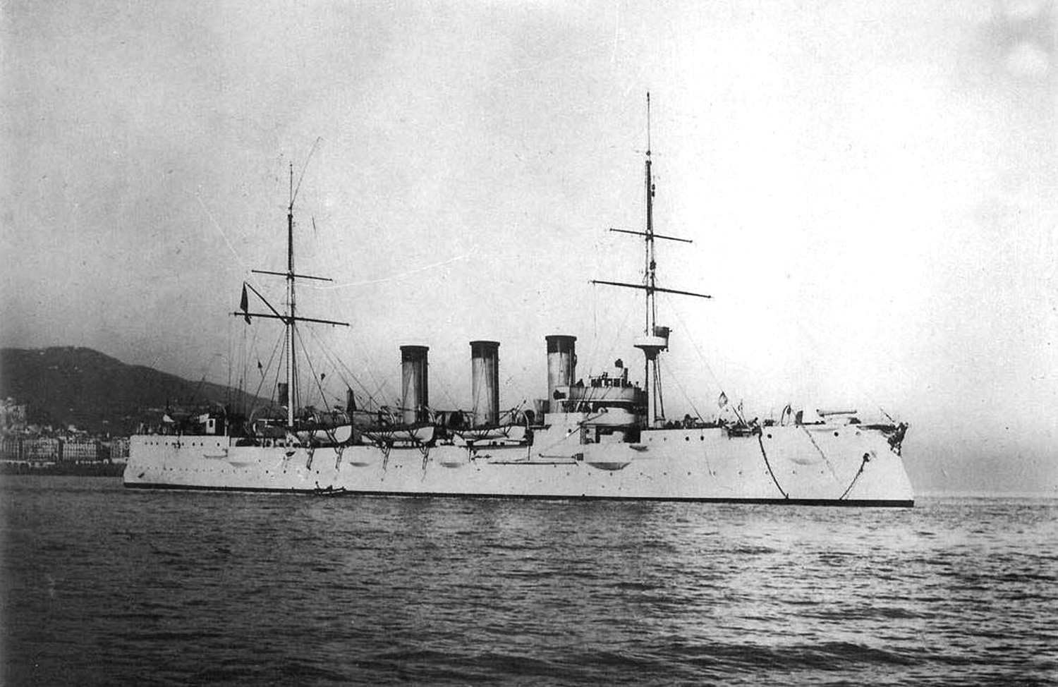 Японская эскадра 1904. Боярин бронепалубный крейсер. Крейсер 2 ранга Боярин.