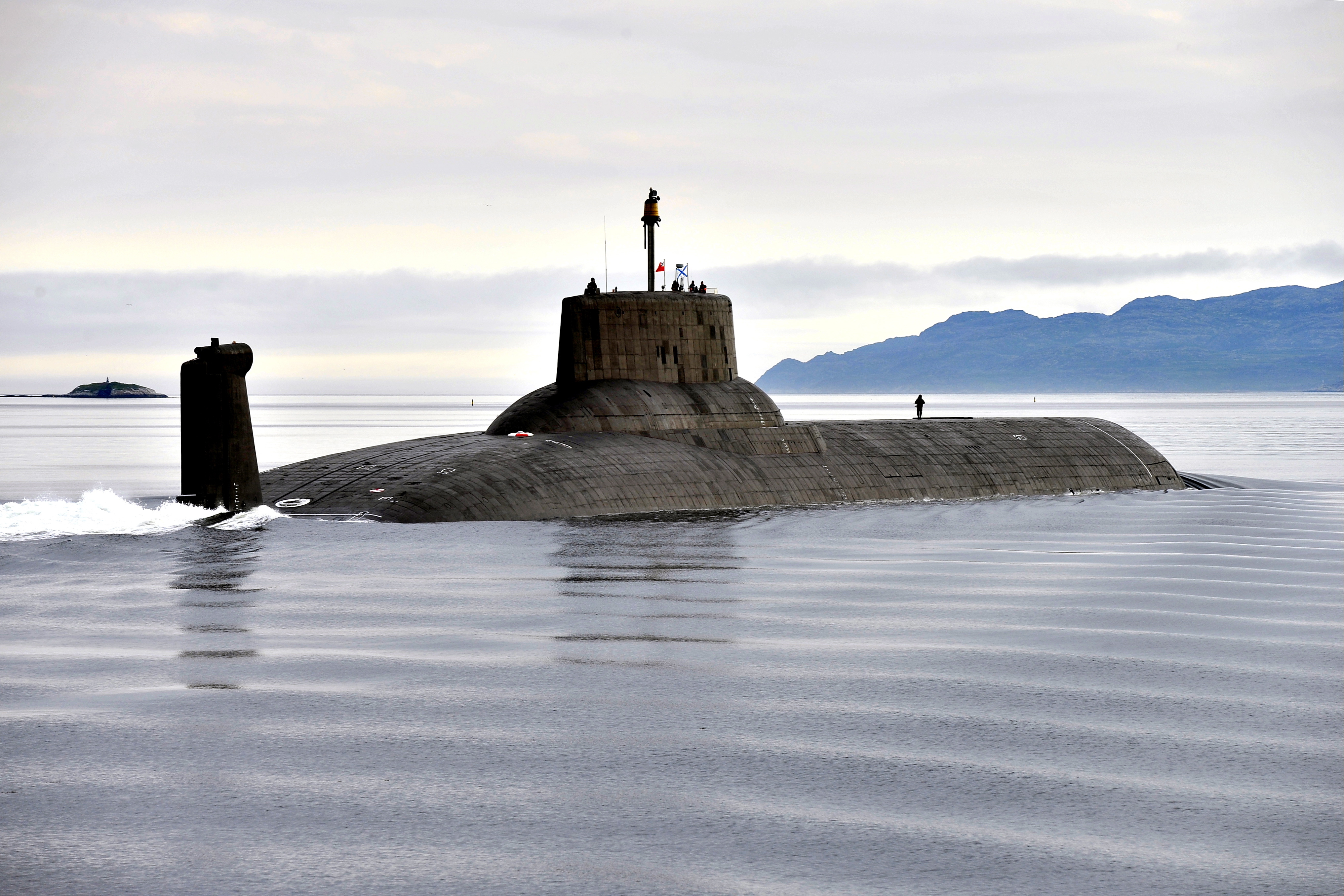 Атомная подводная лодка Дмитрий Донской